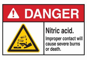 ایمنی و MSDS اسید نیتریک
