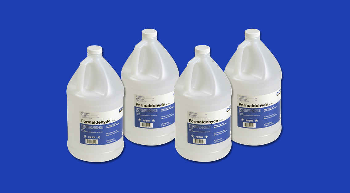 formaldehyde-packing