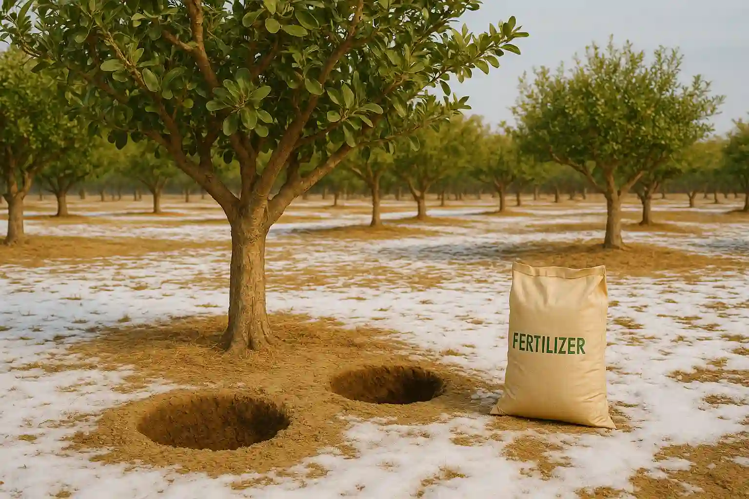 چالکود زمستانه چیست و چرا برای باغ‌های میوه حیاتی است؟