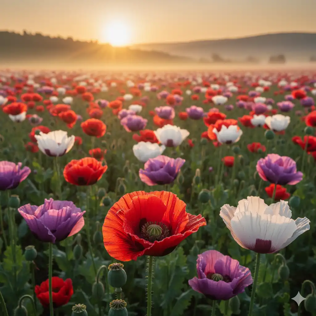 کاشت خشخاش از صفر تا صد: آموزش کامل گام‌ به‌ گام