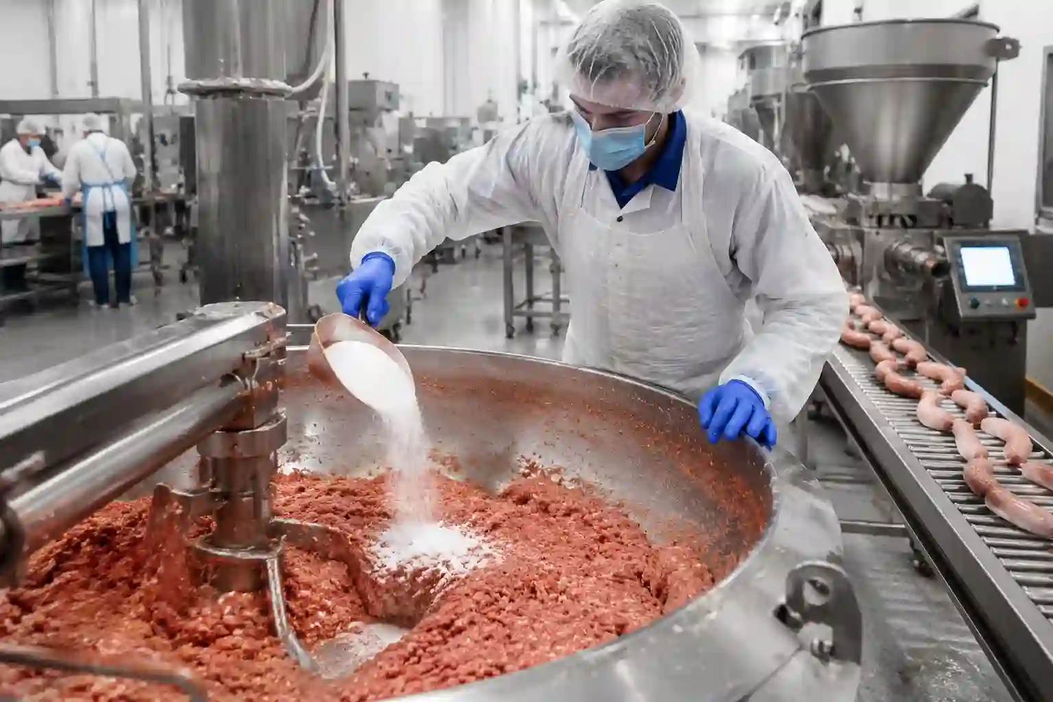 کاربرد جوش شیرین در فرآوری گوشت و سوسیس