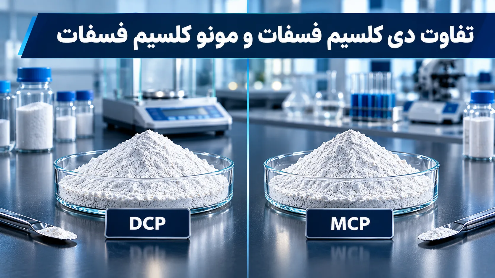 تفاوت دی کلسیم فسفات و مونو کلسیم فسفات در خوراک دام