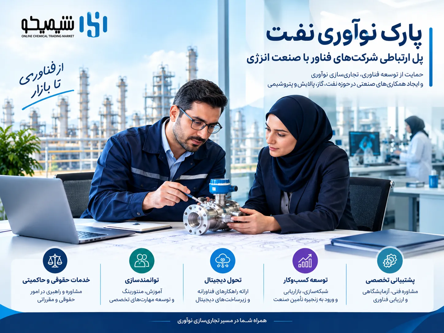 پارک نوآوری نفت چیست و چه نقشی در توسعه شرکت های فناور دارد؟