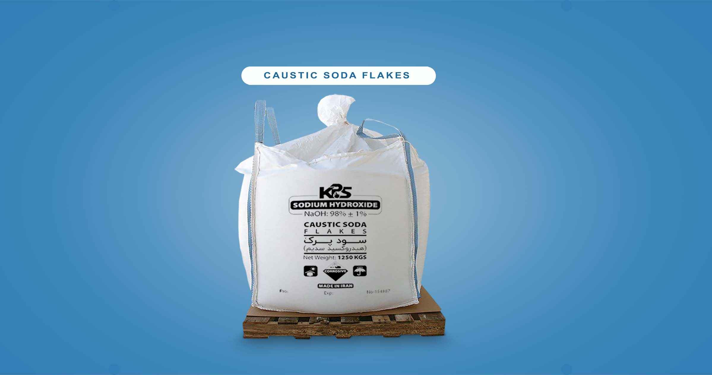 Sodium Hydroxide 98%, (Caustic Soda, Flakes) 