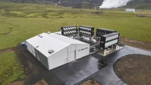 Climeworks' Orca project in Iceland sucks carbon pollution into sodium bicarbonate