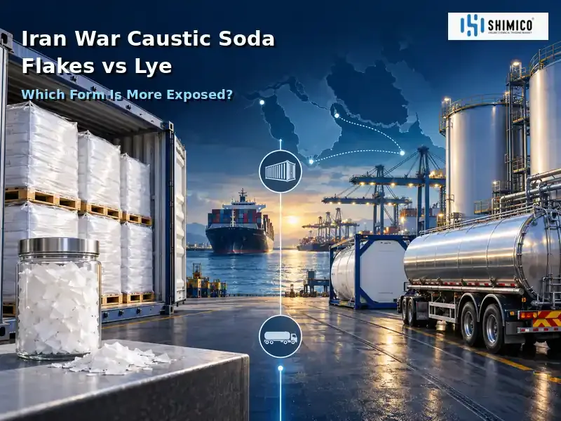 Iran War Caustic Soda Flakes vs Lye