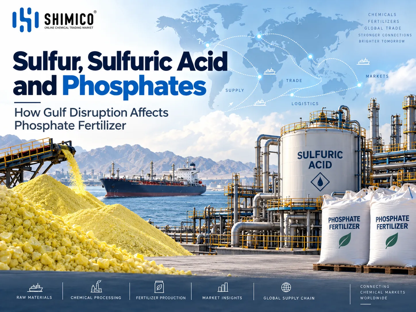 Iran War Impact on Sulfur, Sulfuric Acid and Phosphate Fertilizer Markets