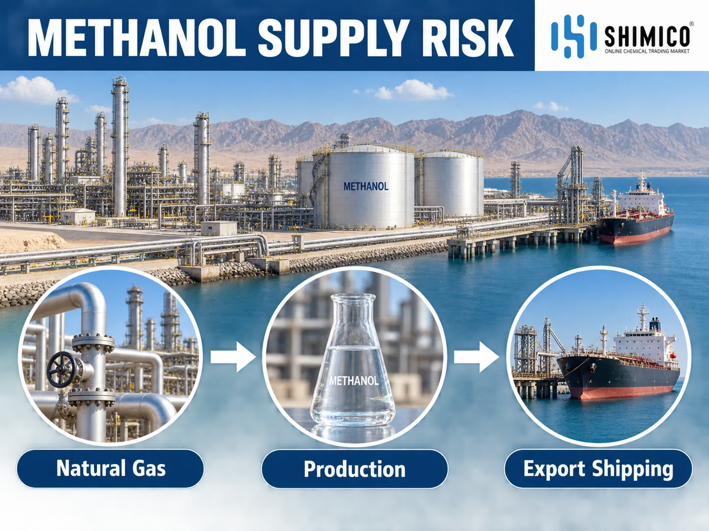 Strait of Hormuz Chemical Prices Affect Methanol Through Gas and Tankers