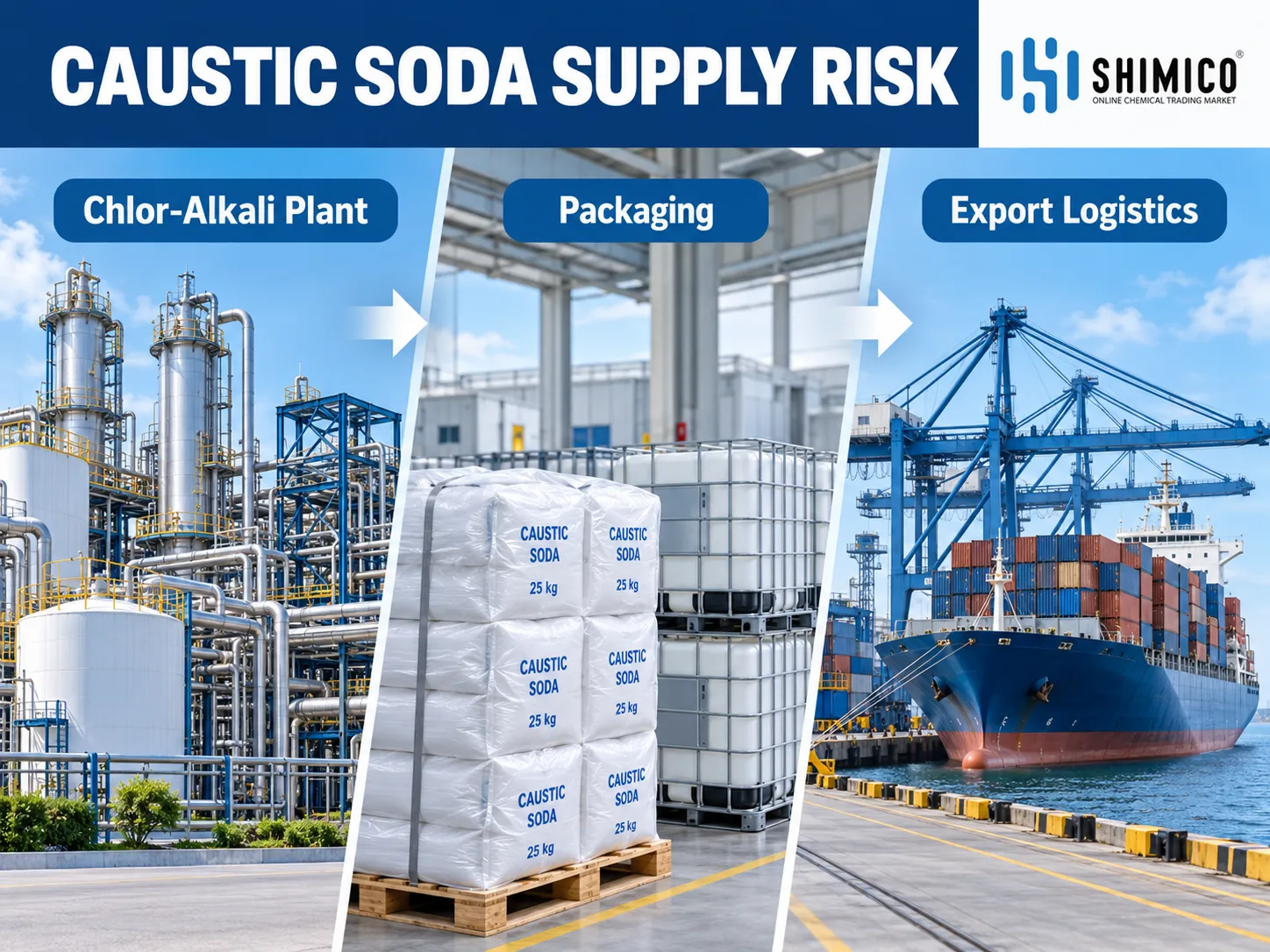 Strait of Hormuz Chemical Prices May Move Caustic Soda Unevenly