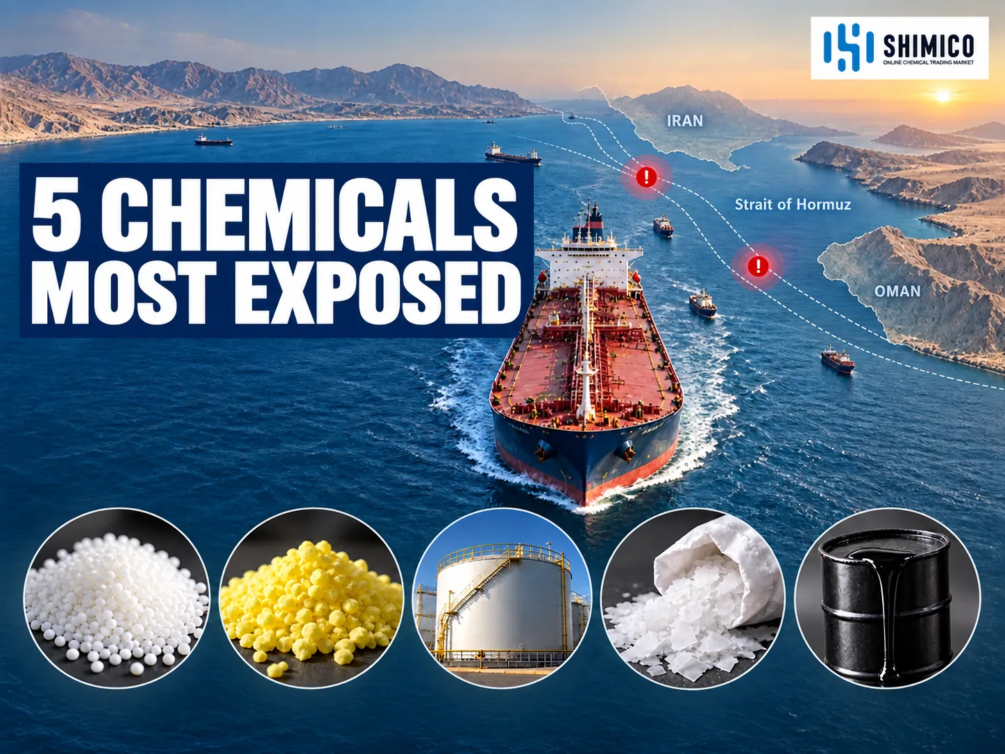 Strait of Hormuz Disruption: Which Chemical Prices Could Rise First?