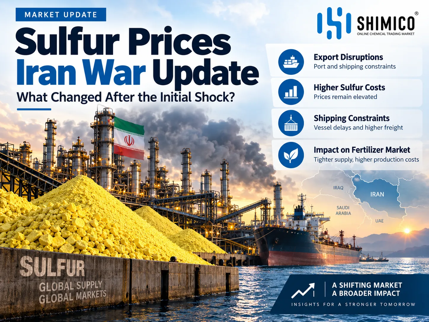 Sulfur Prices Iran War Update: What Changed After the Initial Shock?
