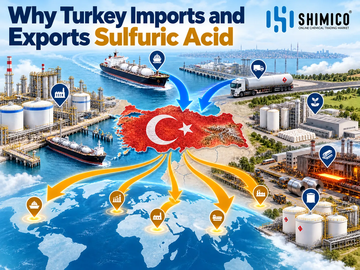 Why Does Turkey Import Sulfuric Acid Despite Domestic Production?