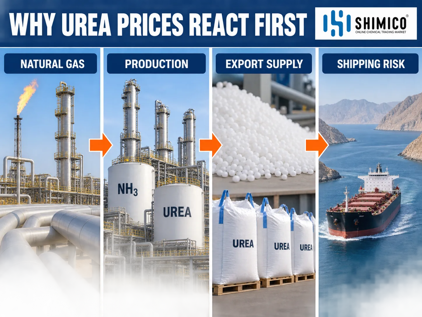 Strait of Hormuz Chemical Prices Put Urea at the Front of the Queue