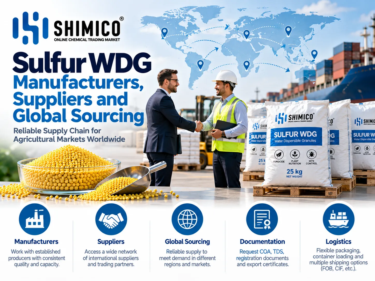 Sulfur WDG Manufacturers, Suppliers and Global Sourcing