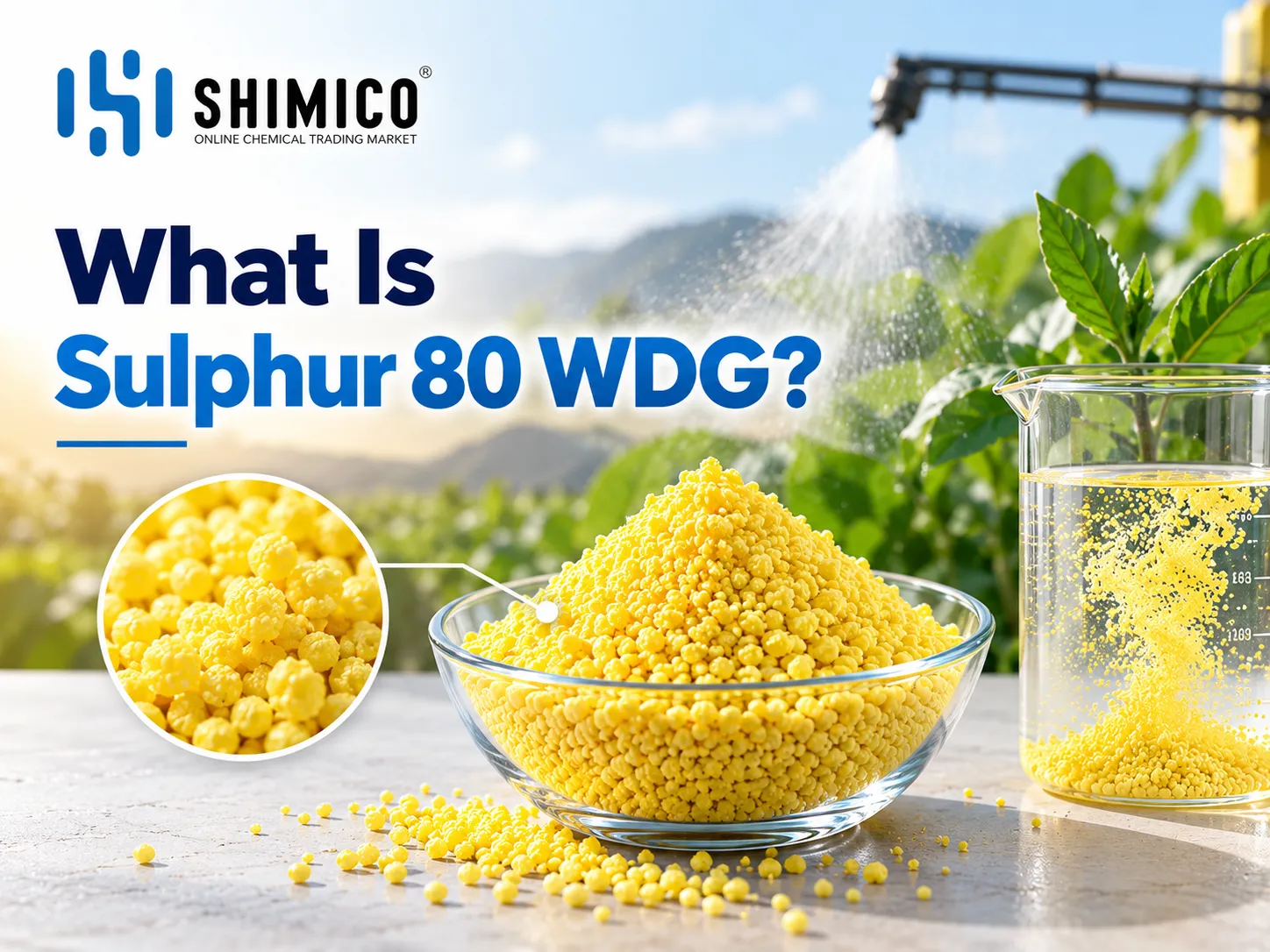 What Is Sulphur 80 WDG?